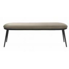 Лавка Unique Furniture GAIN 360x480x1400 мм тауп / черный