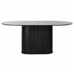 Стол обеденный Unique Furniture NOLA 1800x950x750 мм дуб черный/дуб черный
