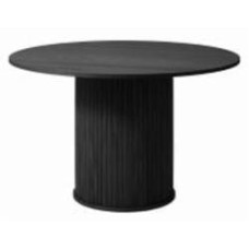 Стол обеденный Unique Furniture NOLA 1200x1200x750 мм дуб черный/дуб черный