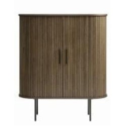 Комод Unique Furniture NOLA 1000x1180x400 мм черный/дуб копченый (46242930)