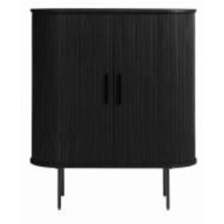 Комод Unique Furniture NOLA 1000x1180x400 мм черный/дуб чорный (46244640 )