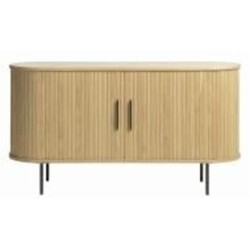 Комод Unique Furniture NOLA 1400x760x450 мм черный/дуб натуральный (46232780 )