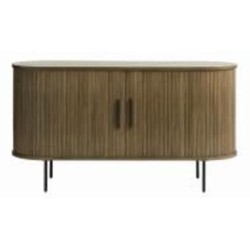 Комод Unique Furniture NOLA 1400x760x450 мм черный/дуб копченый (46232930 )