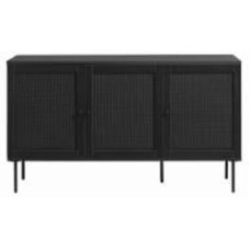 Комод Unique Furniture PENSACOLA 1400x800x400 мм черный/черный полиротанг (43211013 )