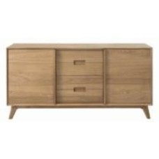 Комод Unique Furniture RHO 1600x800x450 мм /дуб натуральный (24730200 )
