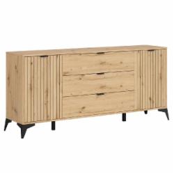 Комод BRW LAMEA 2д3ш 1800x830x410 мм дуб артизан/дуб артизан (S632-KOM2D3S/180-DASN)