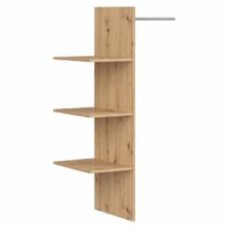Полки для шкафа BRW LAMEA 370x1450 дуб артизан (S632-WKSZF-DASN)