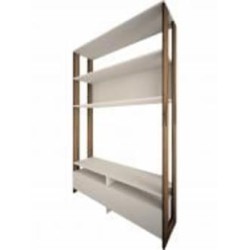 Гостиная Нобу Модуль-4 ТВ 1200х340х1900 мм Lion кашемир