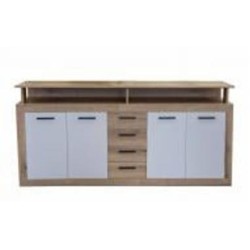 Комод Luna XXL 1900x950x320 мм дуб эвок/кашемир