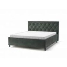 Кровать Мебель Прогресс Лили 160x200 см серый