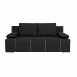 Диван прямой BRW STREET IV LUX 3DL черный 1970x980x950 мм