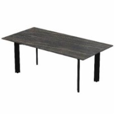 Стол журнальный Aqua Rodos KALI NAMIBIA BLACK 1200x600x450 мм черный/черный