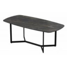 Стол журнальный Aqua Rodos TEMPO NAMIBIA BLACK 1200x600x451 мм черный/черный