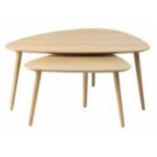 Комплект столиков Unique Furniture ADDA 1000/700x450/410x700/525 мм дуб натуральный/дуб натуральный (48592780 )
