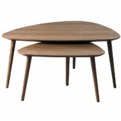 Комплект столиков Unique Furniture ADDA 1000/700x450/410x700/525 мм дуб копченый/ (48592930 )