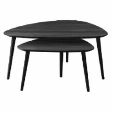 Комплект столиков Unique Furniture ADDA 1000/700x450/410x700/525 мм дуб черный/дуб черный (48594640 )
