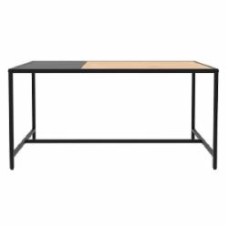 Стол журнальный Unique Furniture ALTINO 1000x450x568 мм черный/дуб дикий (46870001 )