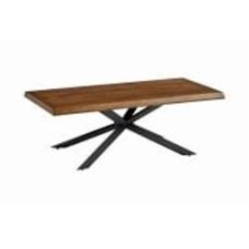 Стол журнальный Unique Furniture ARNO 1300x680x450 мм черный/ дуб копченый (39852930 )