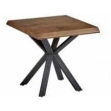 Стол журнальный Unique Furniture ARNO 600x600x560 мм черный/дуб копченый (39862930 )