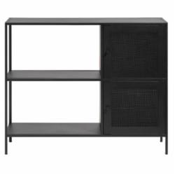 Стеллаж Unique Furniture MALIBU 810х1000х350 мм черный (46150600)