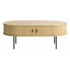 Стол журнальный Unique Furniture NOLA 1200x600x450 мм черный/дуб натуральный (46262780 )