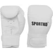 Боксерские перчатки SPORTKO 3012 12oz белый