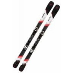 Лыжи горные с креплениями TECNOPRO Pulse 300/LT100 160 см черный с красным 270557 / 241292