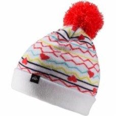 Шапка McKinley Mely II kds 281484-903001 р.one size белый/желтый/синий