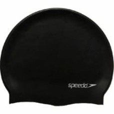 Шапочка для плавания Speedo Plain Flat Silicone Cap 8-709910001 one size черный