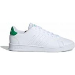 Кроссовки детские демисезонные Adidas ADVANTAGE K EF0213 р.36 2/3 белые