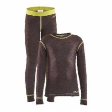 Комплект термобелья Craft CORE WOOL MERINO SET JR 1909714-480200 красный меланж