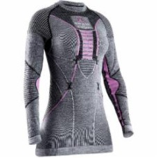 Термофутболка Apani 4.0 Merino Shirt Round Neck Long Sleeves Women AP-WT06W19W-B343 р.L серый