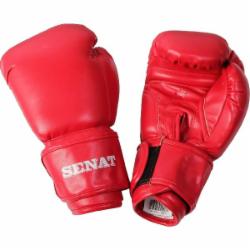 Боксерские перчатки SENAT 1550-red р. 8 8oz красный