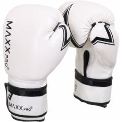 Боксерские перчатки MaxxPro AVG-451 10oz белый