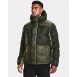 Пуховик мужской зимний Under Armour UA CGI Down Blocked Jkt 1364895-310 р.S/M зеленый