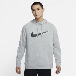 Джемпер Nike M NK DF HDIE PO SWSH CZ2425-063 р. S серый Джемпер Nike M NK DF HDIE PO SWSH CZ2425-063 р. S серый