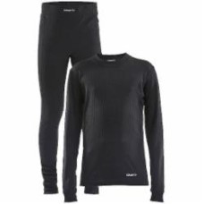 Комплект термобелья Craft CORE DRY BASELAYER SET JR 1909713-999000 черный