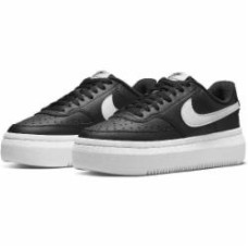 Кроссовки женские весенние Nike Court Vision Alta DM0113-002 р.40,5 черно-белые