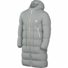 Куртка-парка мужская зимняя Nike M NSW SF WINDRUNNER PARKA DD6788-077 р.2XL светло-серая