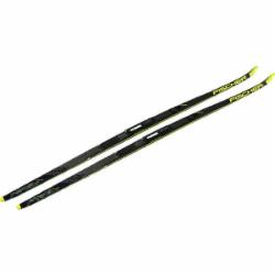 Лыжи беговые FISCHER Twin Skin Carbon Pro Medium р.187 черный с желтым N13520