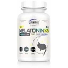 Витаминно-минеральный комплекс Genius Nutrition Melatonin-X3 90 шт./уп.