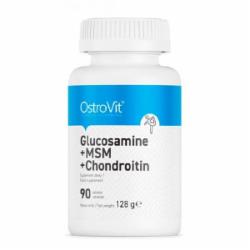 Комплекс для суставов и связок Ostrovit Glucosamine + MSM + Chondroitin 90 шт./уп.