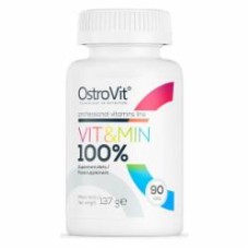 Витаминно-минеральный комплекс Ostrovit 100% Vit&Min 90 шт./уп.