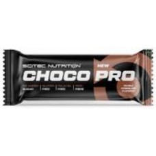 Протеиновый батончик Scitec Nutrition Choco Pro NEW Double Chocolate 50 г Протеиновый батончик Scitec Nutrition Choco Pro NEW Double Chocolate 50 г