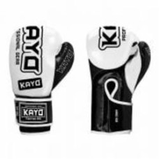 Боксерские перчатки KRBG-168 WHT-BLK-16 16oz бело-черный