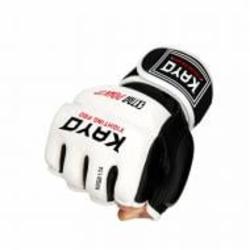 Перчатки для MMA KRGB-174M р. M бело-черный