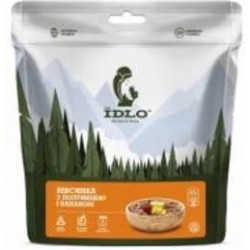 Каша ЇDLO овсяная с клубникой и бананом