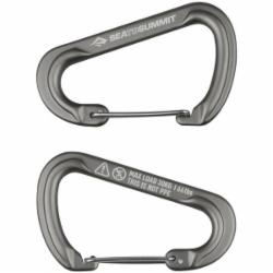 Карабин Sea To Summit Accessory Carabiner Large Titanium 2 шт. STS ATD0140-00122101 серый