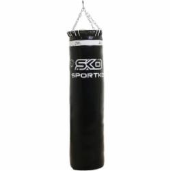 Боксерский мешок SPORTKO 150x35 см 65 кг черный