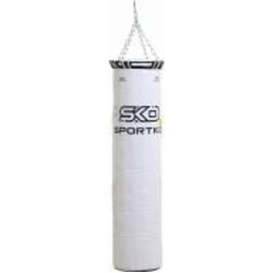 Боксерский мешок SPORTKO 150x35 см 65 кг белый